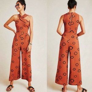 Anthropologie Eva Franco Faith Jumpsuit African Print / Size 2